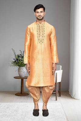 Mens embroidered dhoti kurta 1