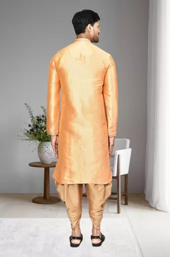 Mens embroidered dhoti kurta