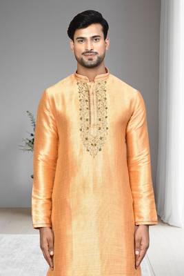 Mens embroidered dhoti kurta 3
