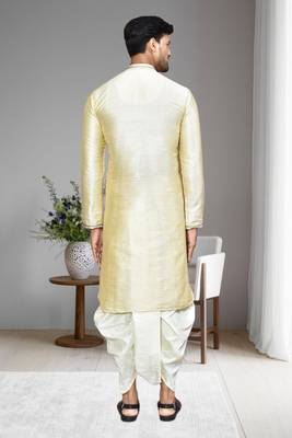 Mens embroidered dhoti kurta 2