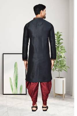 Mens embroidered dhoti kurta 2