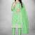 Women's modal chanderi embroidery unstitched dress material