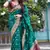  Art Silk Patola Green Sarees With Blouse