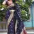 Art Silk Patola Purple Sarees With Blouse