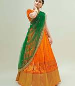 Stunning Banarasi Silk Half Saree for Women