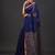 Pure linen handwoven zari work saree