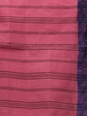 Pure Cotton Hand Woven Tant Saree Without Blouse 5