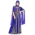 Royal Blue color Long Sleeves Handmade Moroccan Kaftan Embroidered zari work hijab