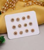 Multi color nose pin combo of 12 pieces
