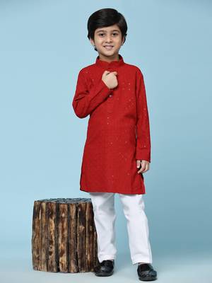 Green printed cotton printed dhoti kurta set for boys ethnic wear 1