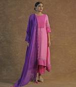 Light pink kurta sets