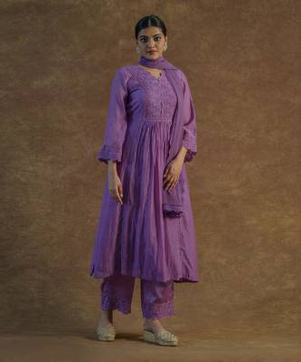 Iris purple kurta sets 1