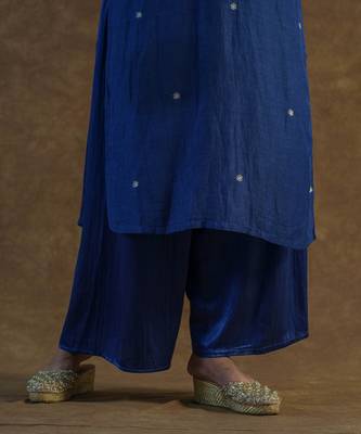 Royal blue kurta sets 4