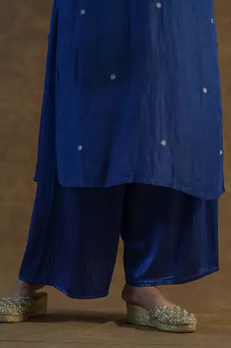 Royal blue kurta sets