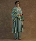 Greyish green kurta sets