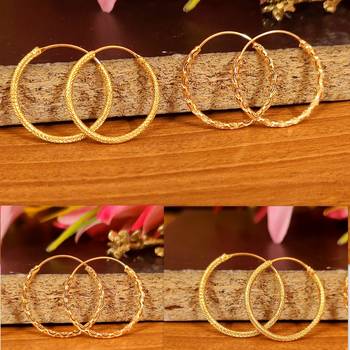 Gold plated real gold look bali combo 1