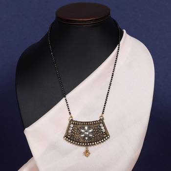 White color mangalsutra 2