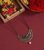 White color mangalsutra