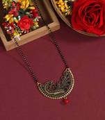 Red color mangalsutra