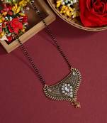 White color mangalsutra