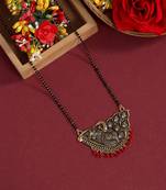 Red color mangalsutra