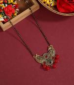 Red color mangalsutra