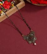 Red color mangalsutra