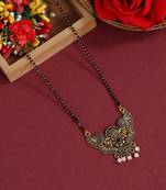 White color mangalsutra