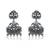 Navratri Ethnic Silver Plated Traditional Multi Stone Temple Jewellery Long Necklace With Earrings