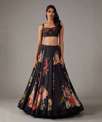 Black  Lehenga Set 3