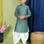 Tabard Cotton Full Sleeve Regular Fit Printed Kurta For Boys