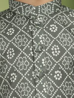 Tabard Cotton Full Sleeve Regular Fit Printed Kurta For Boys 5
