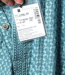 Tabard Cotton Full Sleeve Regular Fit Printed Kurta Set For Boys