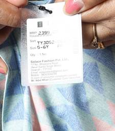 Tabard Cotton Full Sleeve Regular Fit Printed Kurta Set For Boys