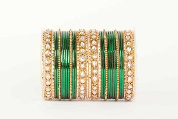 Green Zircon Bangles And Bracelets 1