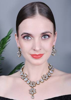 JN Handicraft Stylish Kundan & Alloy Womens Jewellery Sets 1