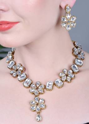 JN Handicraft Stylish Kundan & Alloy Womens Jewellery Sets 3