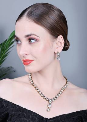 JN Handicraft Stylish Kundan & Alloy Womens Jewellery Sets 2