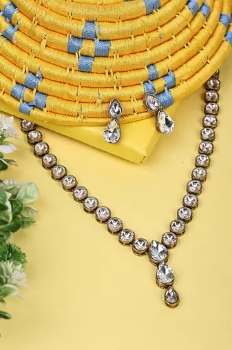 JN Handicraft Stylish Kundan & Alloy Womens Jewellery Sets