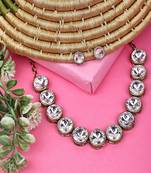 JN Handicraft Stylish Round Kundan & Alloy Womens Jewellery Sets
