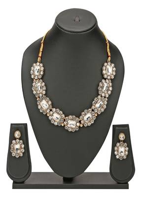 JN Handicraft Stylish Copper Plated Handcrafted Chokar Necklace 5