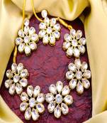 JN Handicraft Kundan Chokar Necklace Set