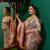PEACH FANCY TRENDY SILK SAREE 