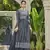 GREY NAYRA CUT SALWAR SUIT IN GEORGETTE WITH sequin EMBROIDERY AS FULL STITCHED 44