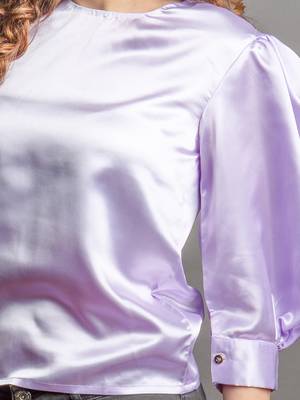 Lilac satin top 2