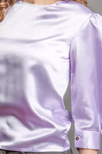 Lilac satin top
