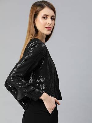 Black sequins jacket 3