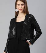 Black sequins jacket