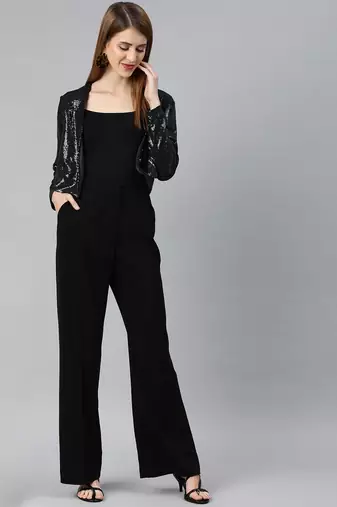 Black sequins jacket