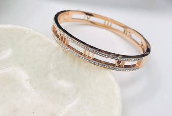 V Fashion Jewellery Stainless Steel Bracelet/Kada For Women& Girls 1